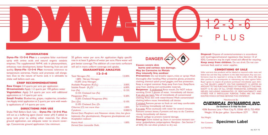 12-3-6 Plus product label