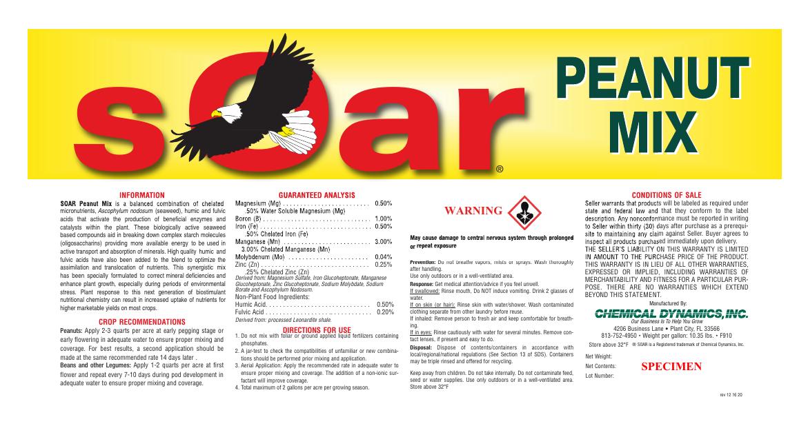 Peanut Mix product label