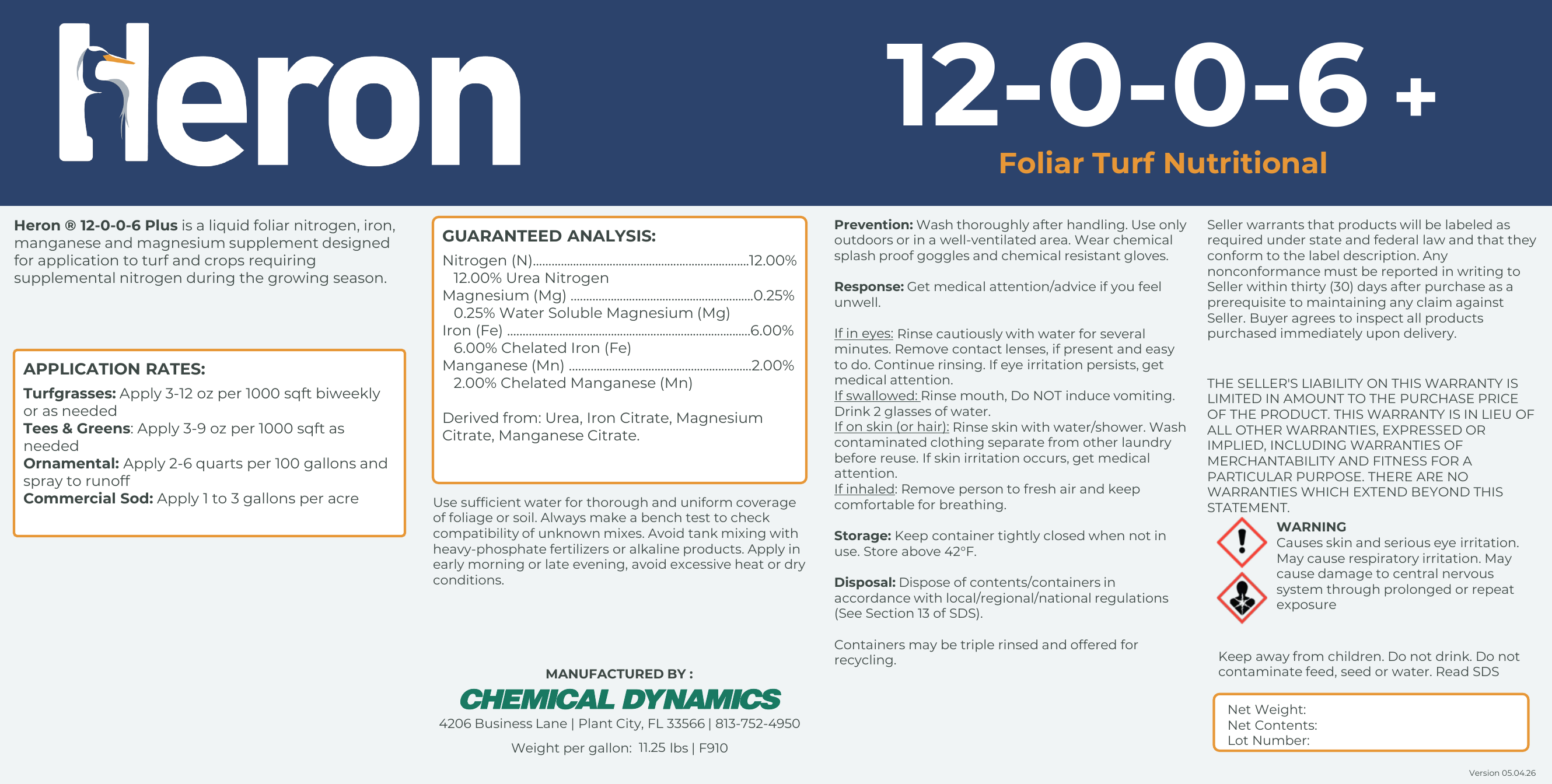 12-0-0-6+ product label