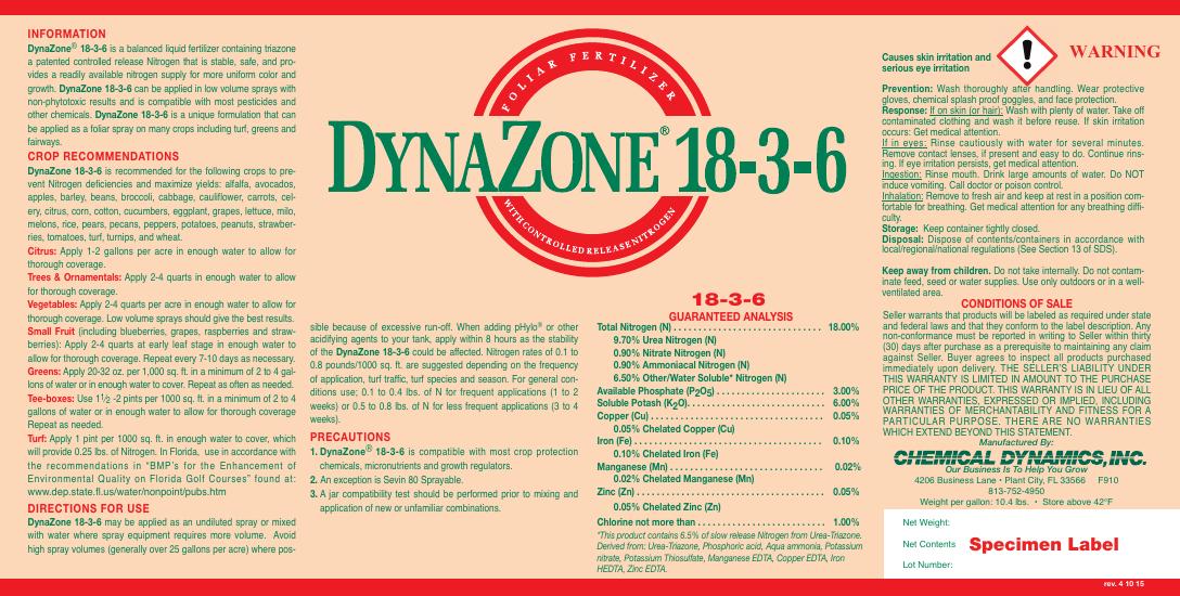 18-3-6 product label