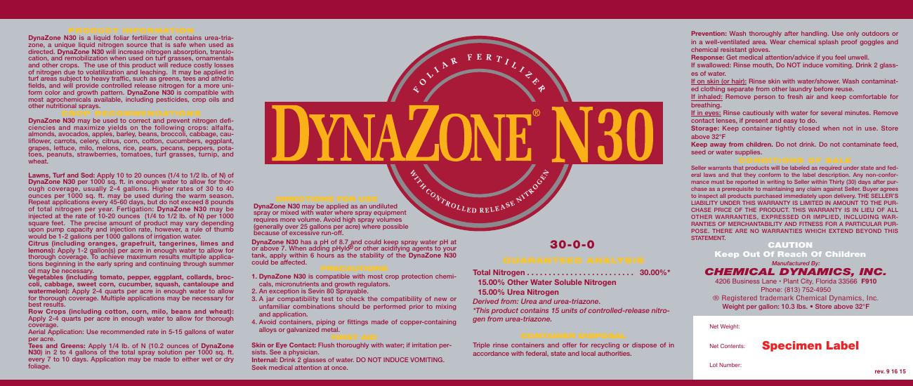 N30 product label