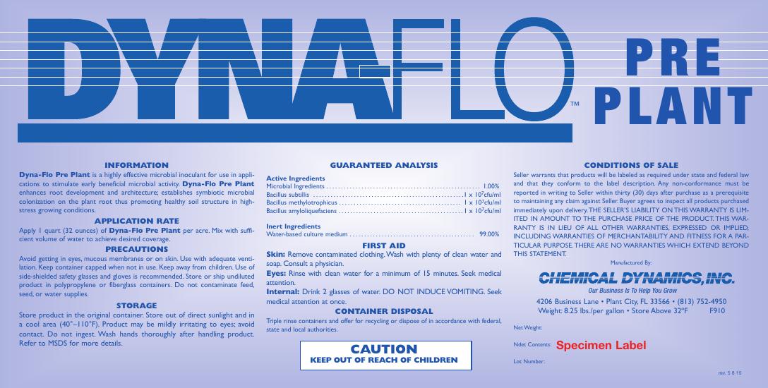 Pre-Plant product label