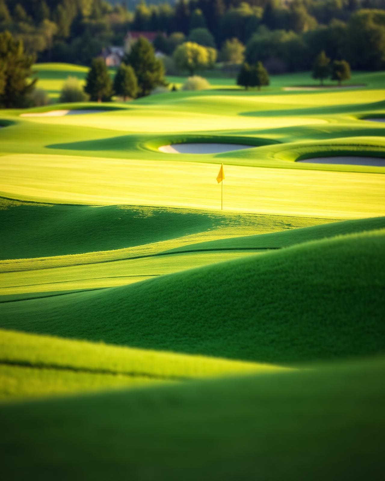 Golf course fairway